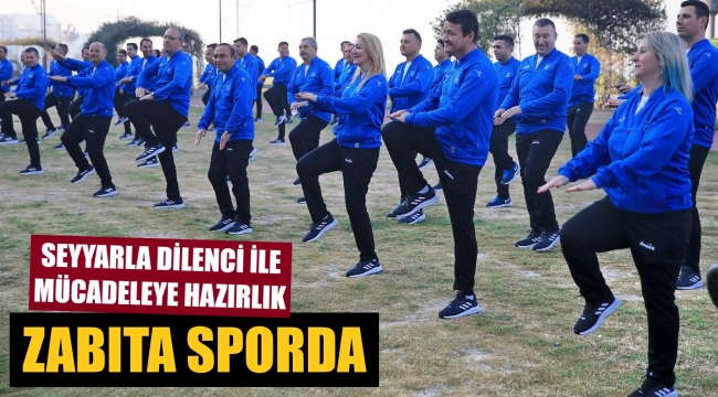 Konak zabıtası spora başladı