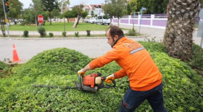 Marmaris'e belediyeden 9 bin metrekare yeni yeşil alan