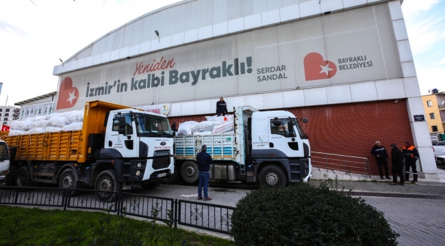 Bayraklı Belediyesi umut oluyor! Destekler devam edecek