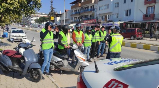 Jandarmadan trafik eğitimi