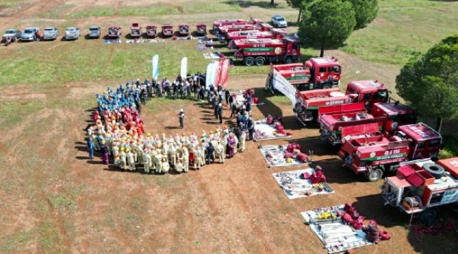 Fethiye'de orman ekiplerine iş başı eğitimi verildi