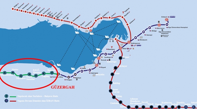 Güzel haber: Narlıdere Metrosu'nda ilk deneme seferleri başladı