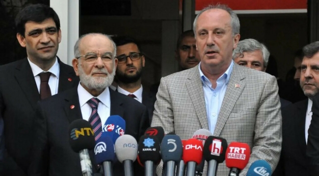 Karamollaoğlu'ndan Muharrem İnce'ye: Neden bölüyorsun, çekil artık