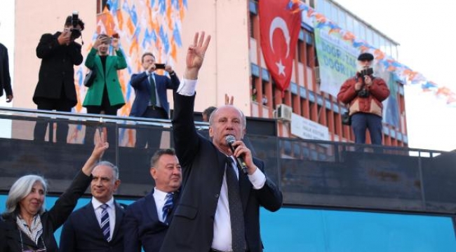 Muharrem İnce: Bu seçim ikinci tura kalırsa ipi biz göğüsleriz