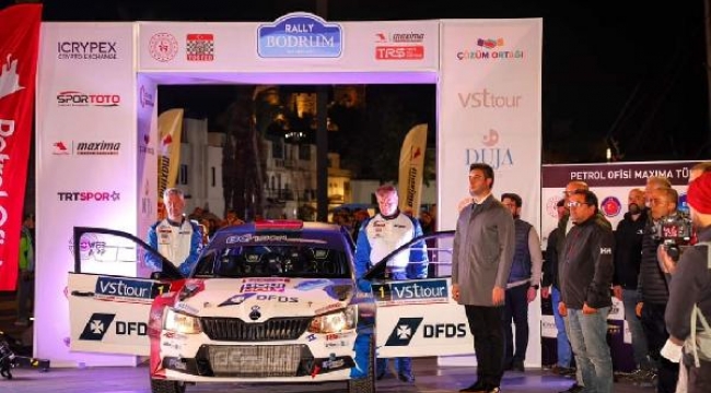 Rallide sezon Bodrum'da açıldı