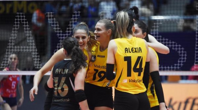 VakıfBank - Aydın Büyükşehir Belediyespor: 3-0