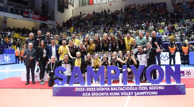 VakıfBank İzmir'de şampiyon