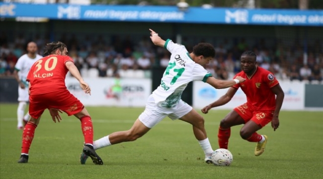 Göztepe ve Bodrum play-off'ta rakip oldu