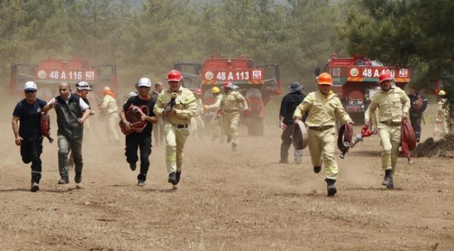 Muğla'da orman yangını ekiplerinin iş başı eğitimleri tamamlandı