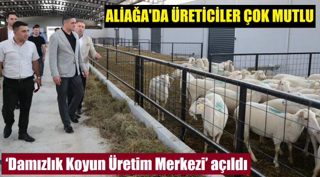 Aliağa'da üreticiye büyük destek