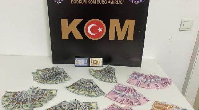 Bodrum'da sahte para operasyonu: 2 tutuklama