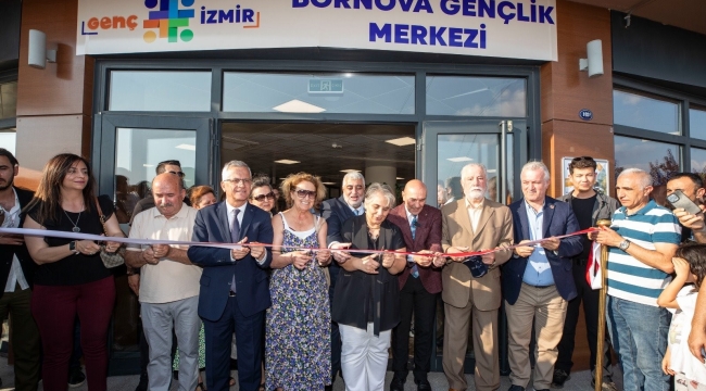 "Genç İzmir" yerleşkelerinin dördüncüsü Bornova'da hizmete girdi