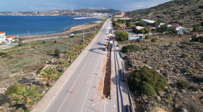 İZSU ekipleri, Yarımada'nın 4 turistik ilçesi yaza hazır hale getirdi