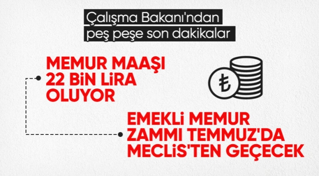 Memura en düşük 22 bin lira maaş ne zaman verilecek?