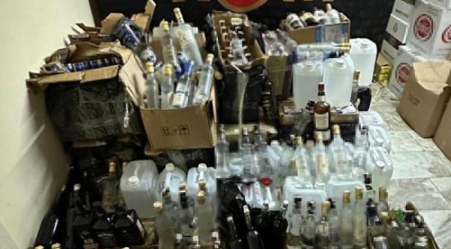 Muğla'da 5 ayda 16 bin 310 şişe kaçak içki ve 2 bin 157 litre etil alkol ele geçirildi