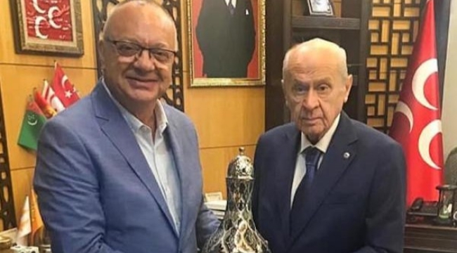 Başkan Ergün'den MHP Genel Başkanı Devlet Bahçeli'ye ziyaret