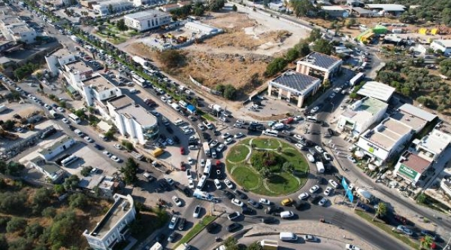 Bodrum'da trafik durma noktasına geldi