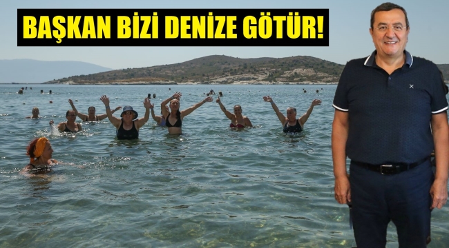 Kadınlar ilk kez deniz gördü