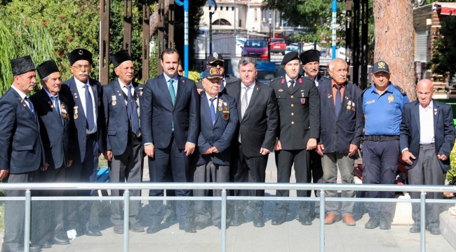 Kınık'taki Gazilere, özel program düzenlendi