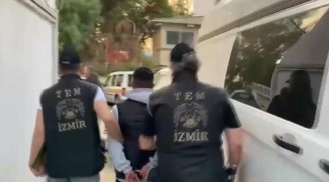 İzmir'de terör operasyonu 5 gözaltı