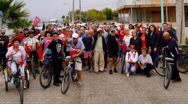 Seferihisar'da kutlamalar sergi ve bisiklet turnuvası ile başladı