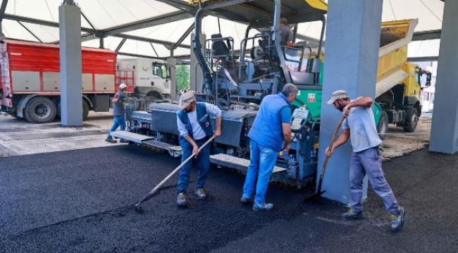 Şekerevleri Pazar Yeri yenileme çalışmalarında sona gelindi