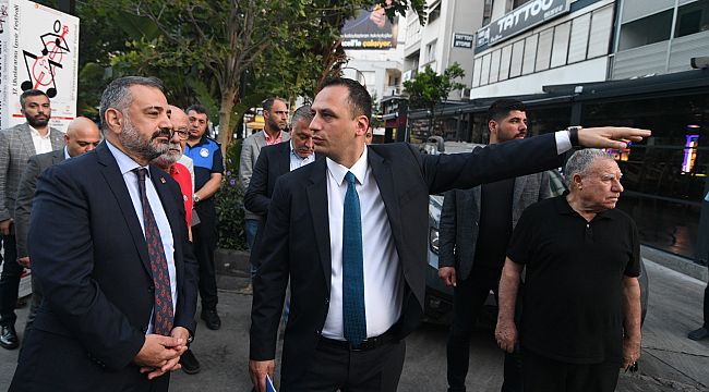 Şenol Aslanoğlu da Başkan Eşki'nin sabah mesaisine katıldı