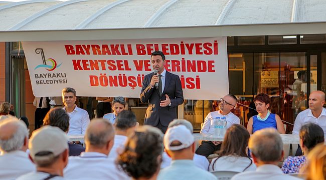 Bayraklı'da kentsel dönüşüm ofisleri açıldı