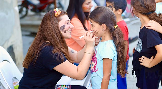 Geleneksel oyunlarla çocuklar çok mutlu