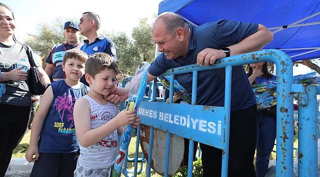 Menderes Belediyesi'nden şarjı bitmeyen oyunlar