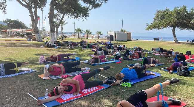 Yeşil ve Mavinin Buluştuğu Noktada Pilates Keyfi