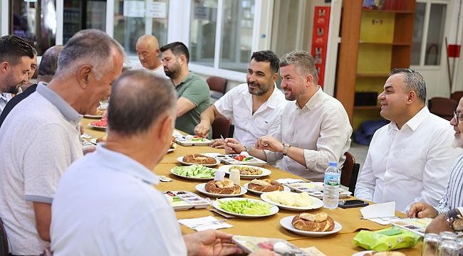 Başkan Duman esnaf ziyaretlerini sürdürüyor