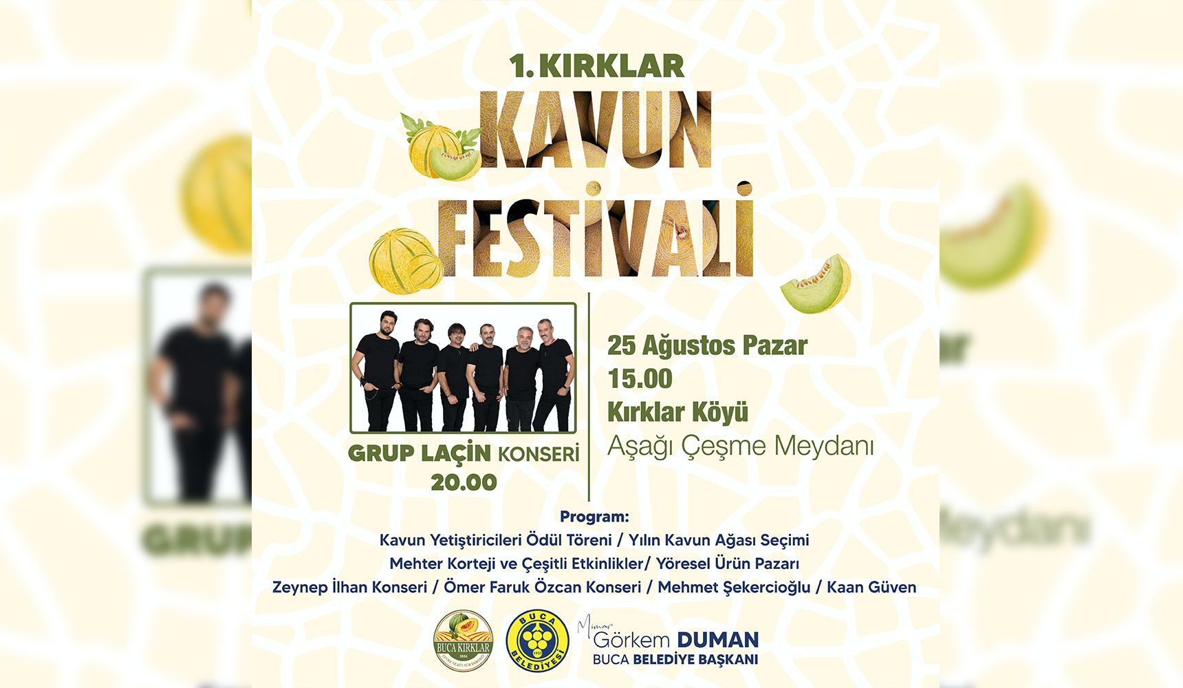 Buca'nın kavunu festivalle tanıtılacak