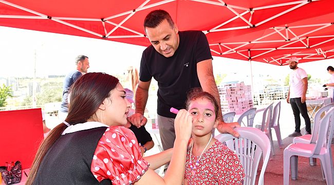 Çiğlili çocuklar eğlence parkında buluştu