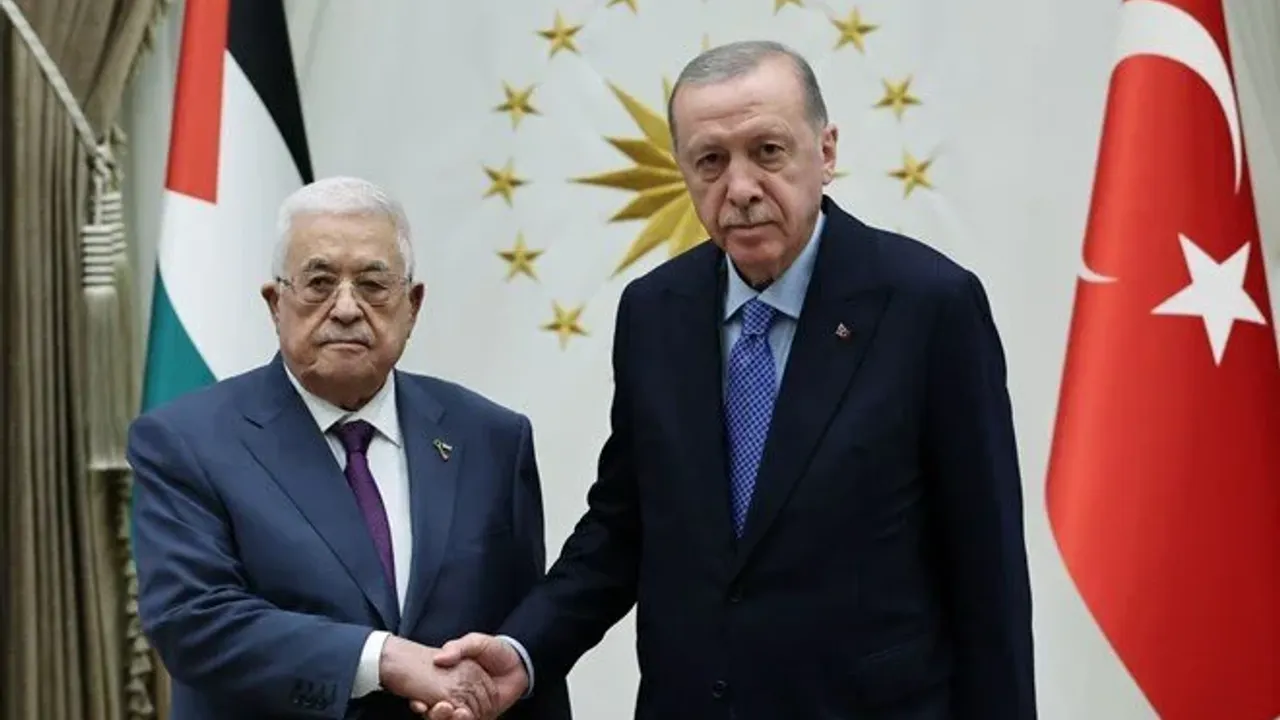 Filistin Devlet Başkanı Mahmud Abbas Türkiye'de