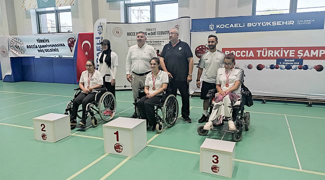 Gaziemir Belediyesi Boccia Takımı yine zirvede