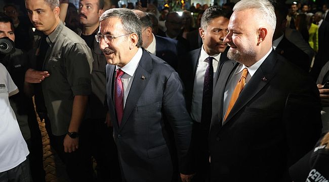 Başkan Pehlivan, Cumhurbaşkanı yardımcısı Cevdet Yılmaz'ı ağırladı