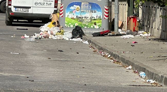 Çiğli Belediyesi'nde çözümsüzlük ve çalışan krizi: çöpler sokakta kaldı