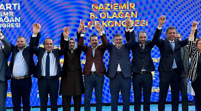 AK Parti Gaziemir İlçe Kongresi yapıldı