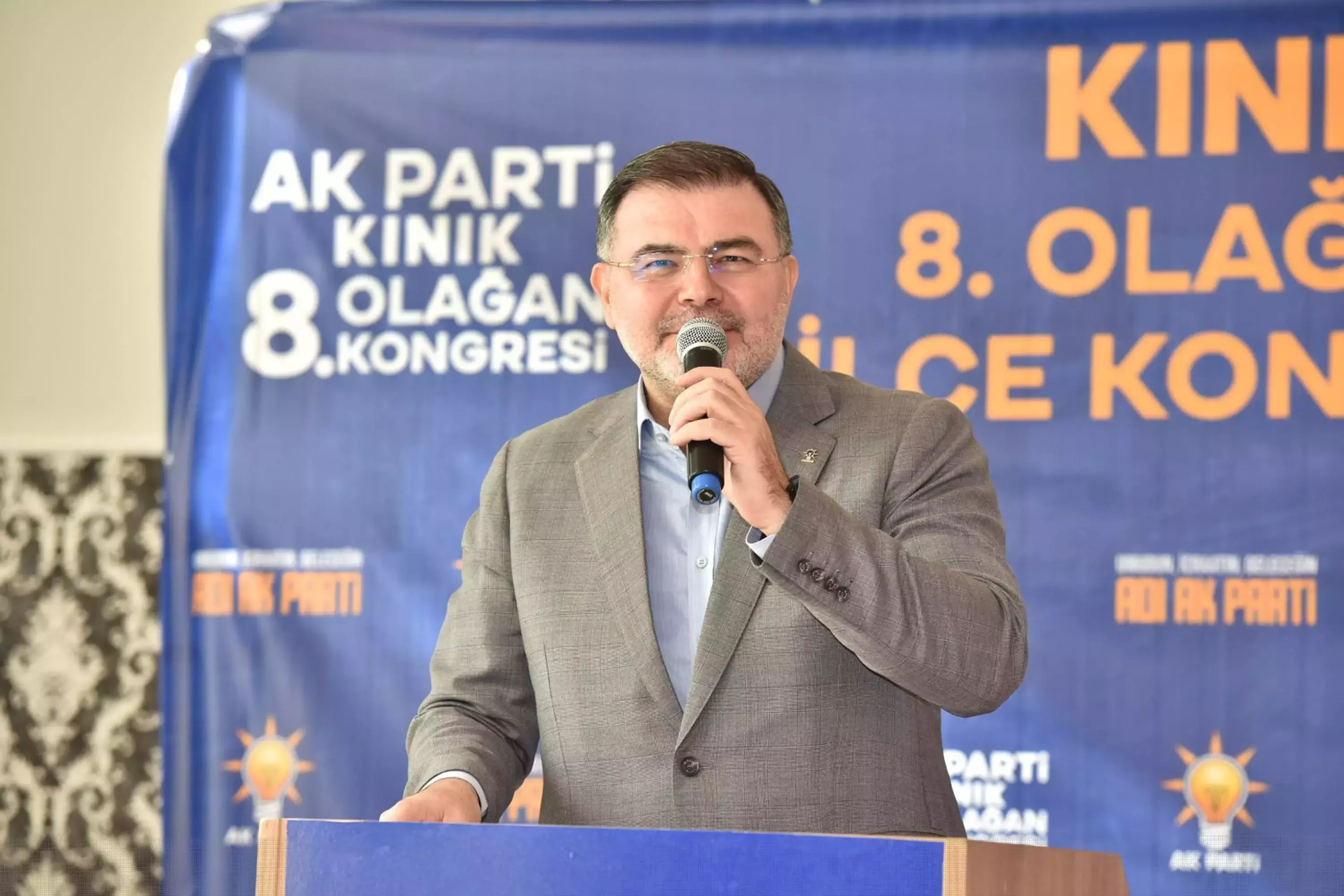 AK Parti Kınık 8. Olağan İlçe Kongresi gerçekleşti