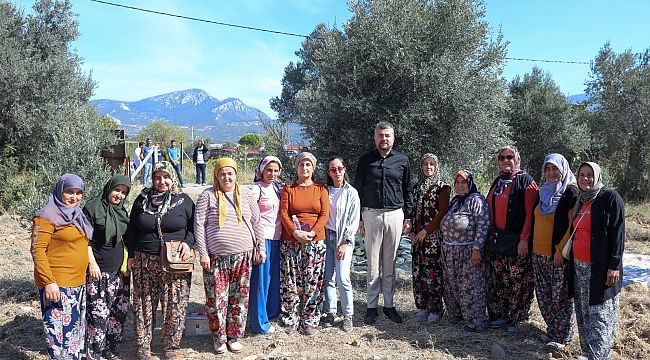 Başkan Duman, Dünya Kadın Çiftçiler Günü'nde üretici kadınlarla buluştu