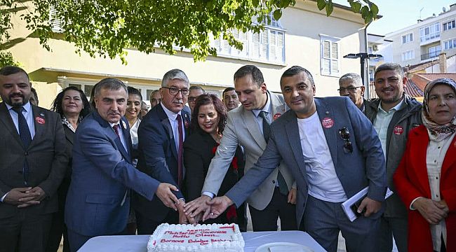 Bornova'da 19 Ekim Muhtarlar Günü dayanışması