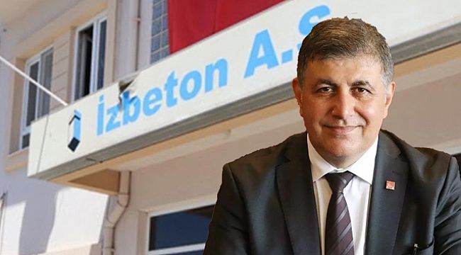 Cemil Tugay'dan çek operasyonu "İZBETON'u 2 milyar borca sokmuşlar"