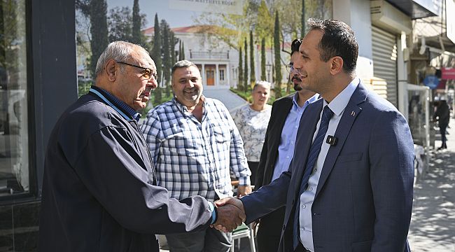 Başkan Eşki'den Bornova'nın nabzını tutan ziyaretler