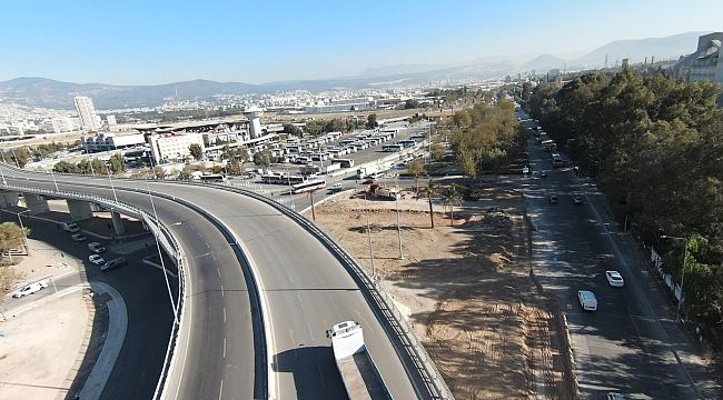 Büyükşehir'den otogar önüne estetik dokunuş