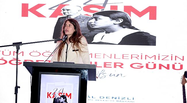 Çeşme'de 24 Kasım Öğretmenler Günü düzenlenen yemekle kutlandı 