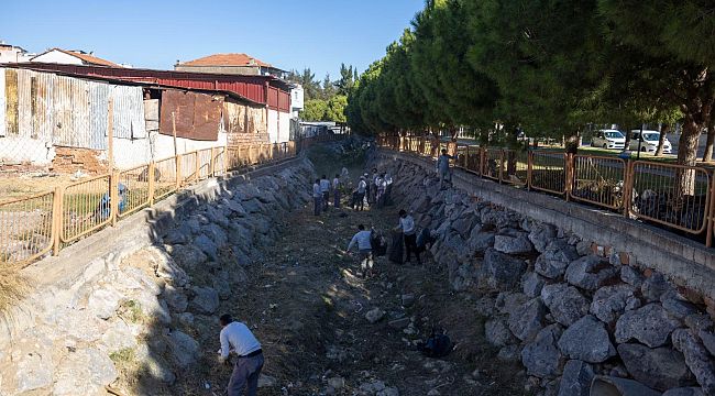 "Temiz Körfez" için derelerde temizlik seferberliği