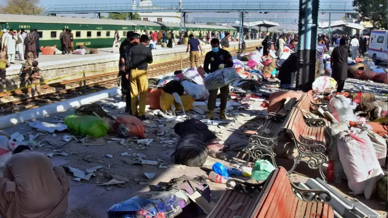 Tren istasyonunda bombalı saldırı