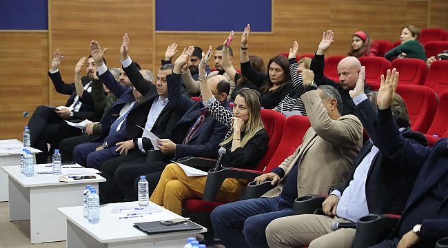 Aliağa Belediye Meclisi Aralık Ayı toplantısı yapıldı