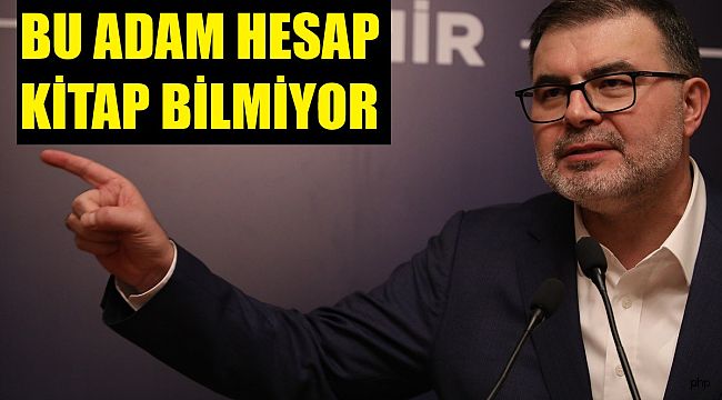 CHP il başkanı hesap kitap bilmiyor